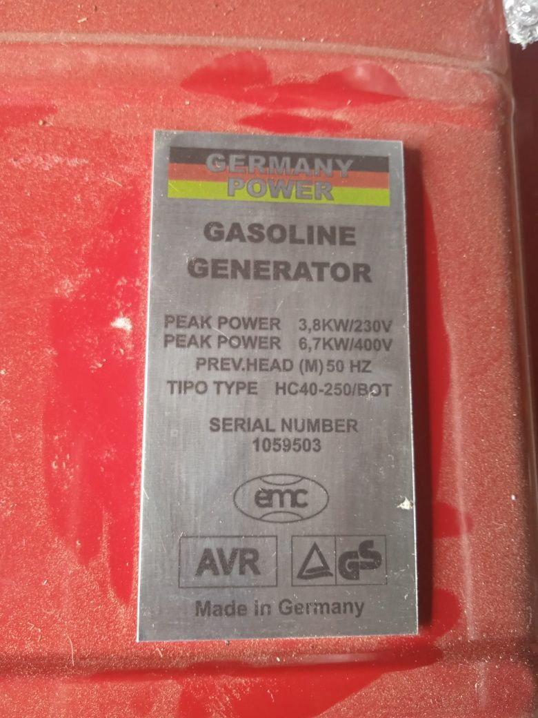 Generator prądotwórczy