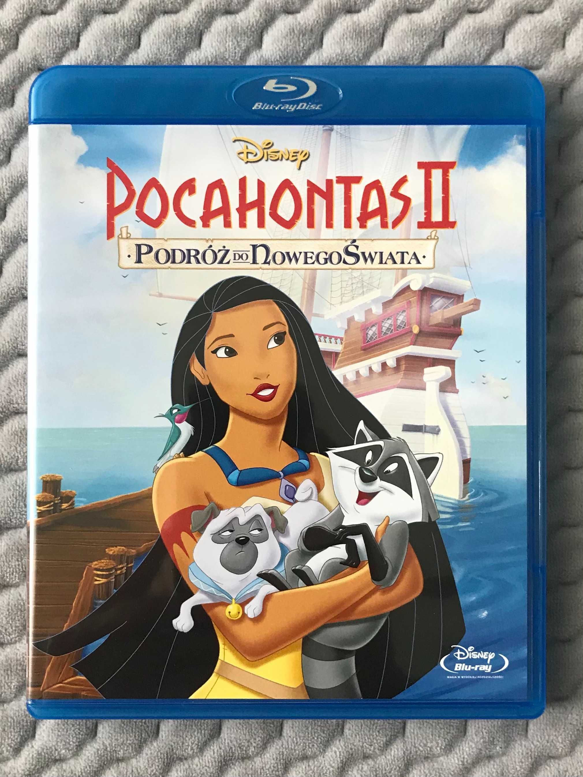 "Pocahontas" + "Pocahontas II: Podróż Do Nowego Świata" - 2 Blu-ray