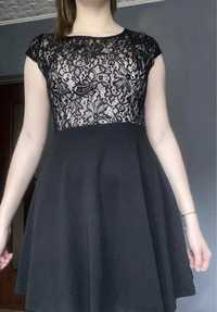 Sukienka czarna  L/XL