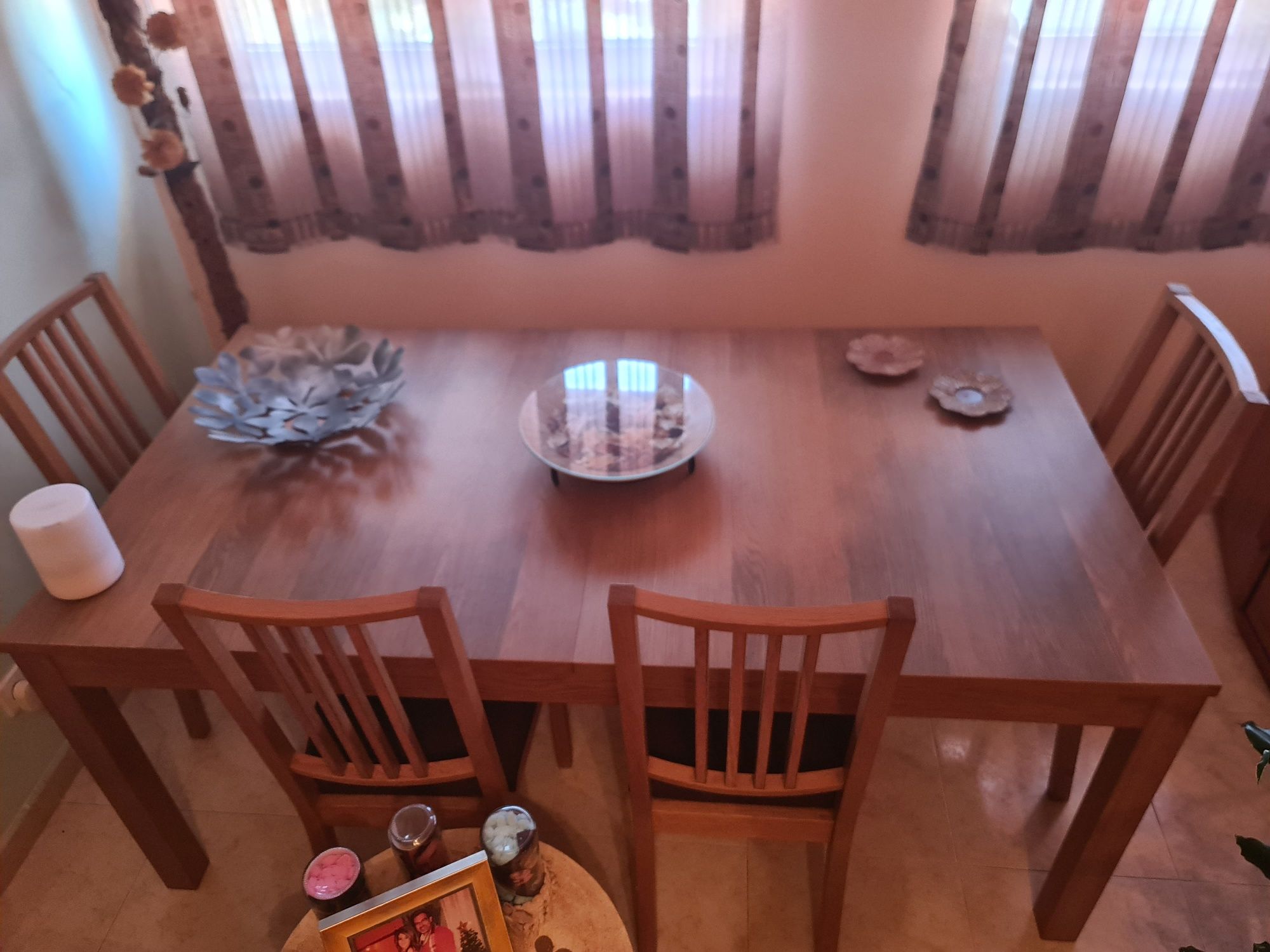 Mesa de jantar + cadeiras