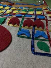 Математичний коврик-ковролін для дітей