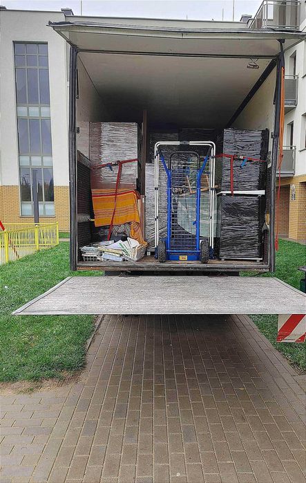 Usługi transportowe/przeprowadzki/HDS 2T/wywrotka 6T/utylizacja mebli