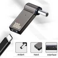 Адаптер STLab USB Type-C to DC Male Jack 3.0x1.1 mm