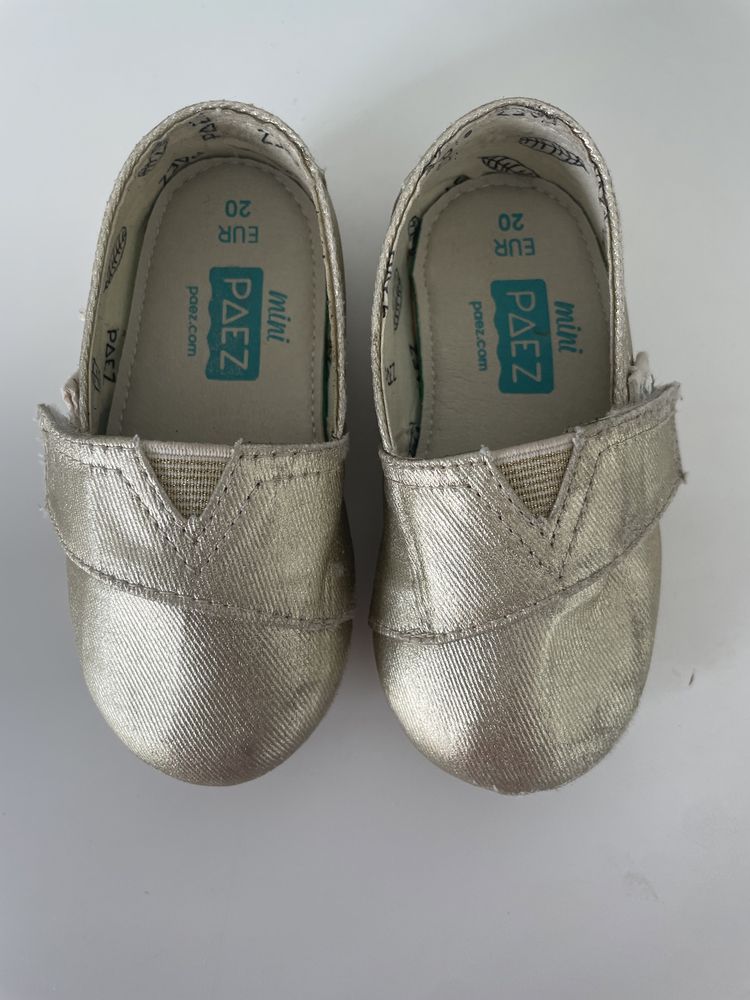 sapatos alpargatas Paez mini crianca N.20