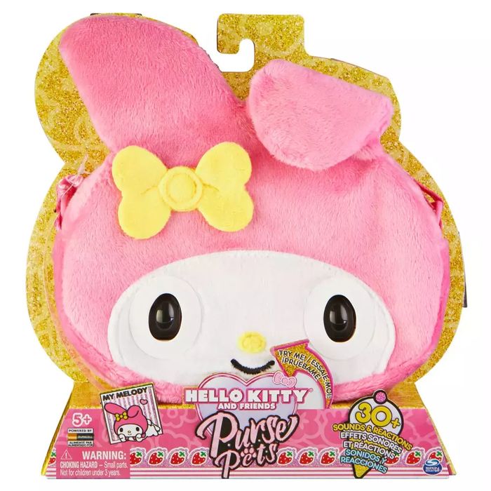 Purse Pets. Interaktywna torebka My Melody. Spin Master