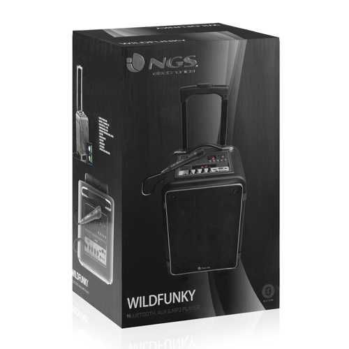 Sistema de Som Portátil Bluetooth (ideal para festas) WILDFUNKY