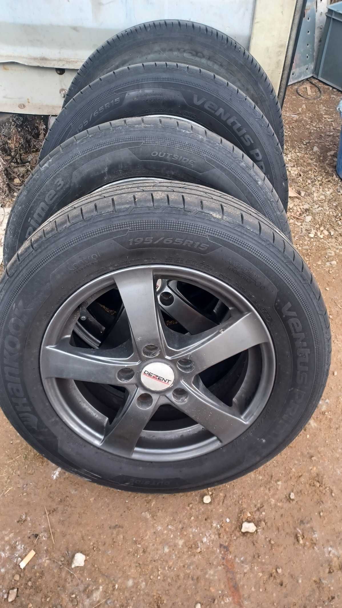 Felgi Aluminiowe 15 Dezent czarne