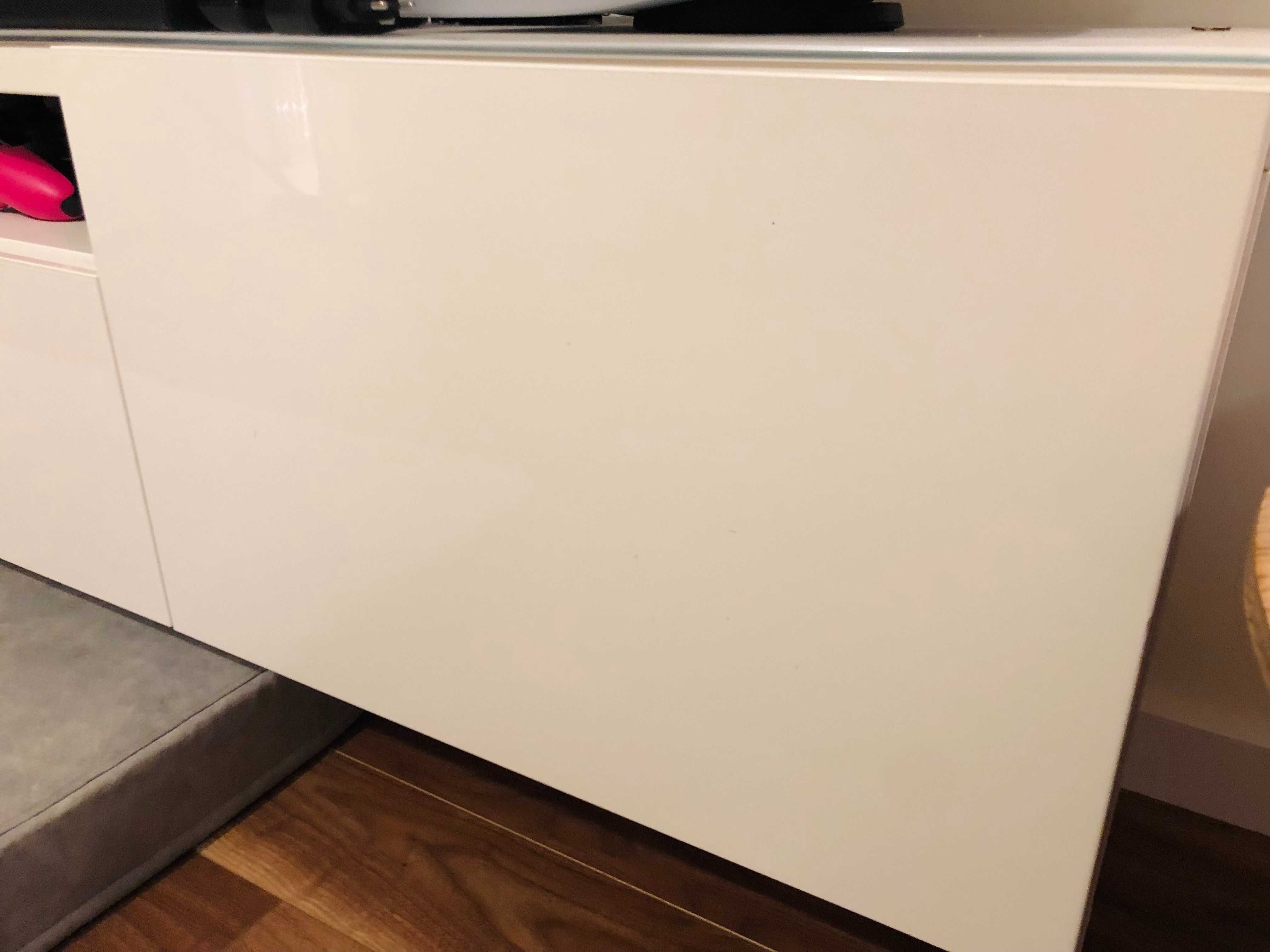 Fronty do szafy Besta (Ikea), biały połysk