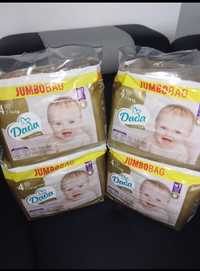 4x Pieluszki Dada Extra Care jumbobag złote 4 7-16kg 4x82=328 sztuk