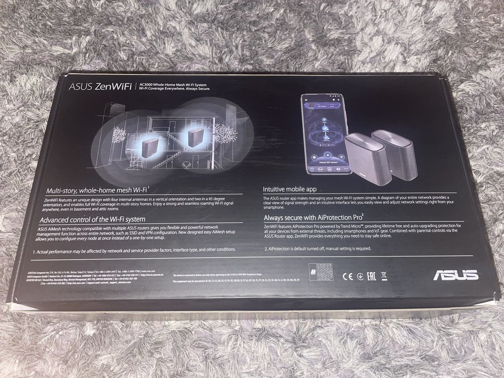 ASUS ZenWiFi AC3000 Whole-Home Mesh Wi-Fi System