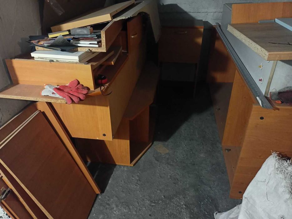 Zestaw mebli pokojowych, meblościanka