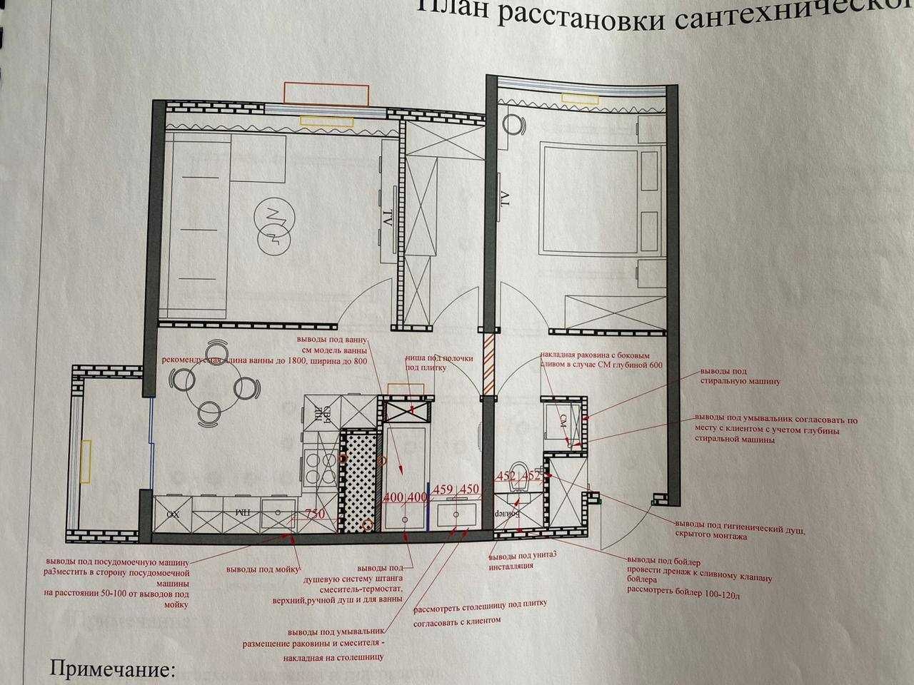 2х квартира с начатым ремонтом в Кадорре на Сахарова