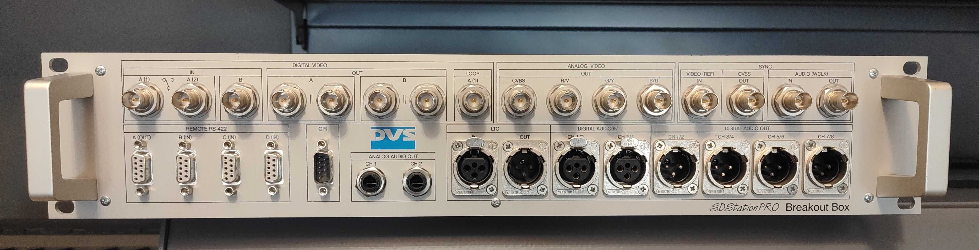 DVS SDS Station Pro Breakout Box