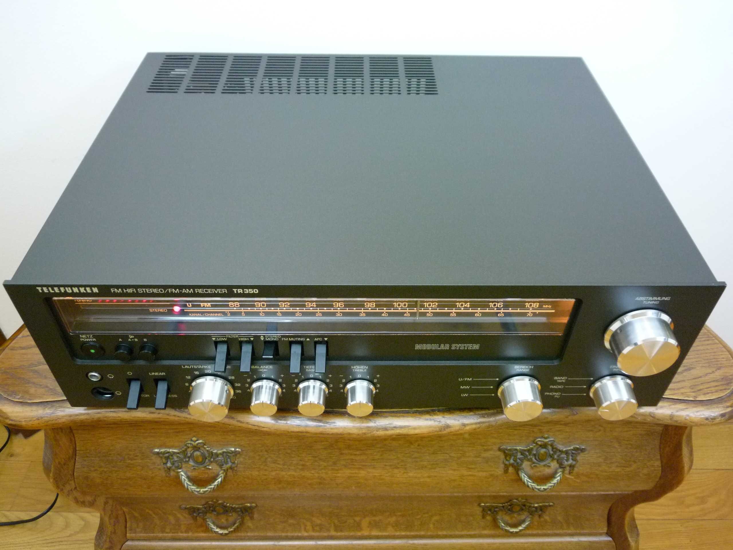 TELEFUNKEN TR 350 Wzmacniacz Amplituner Hi-Fi VINTAGE jak NOWY