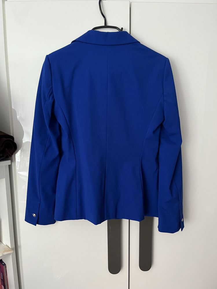 Garnitur damski zara m xs granatowy