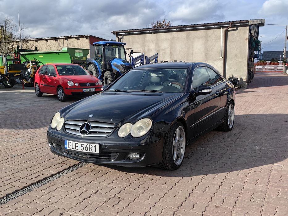 Mercedes W209 CLK 550, 5.5l 388KM, europa nie usa, zadbany