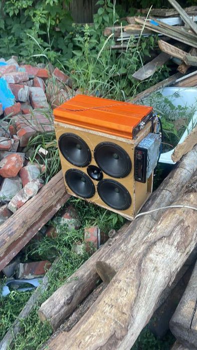 Автозвук, колонки, усилители, дестребютор,