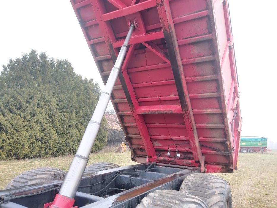 Przyczepa wywrotka tandem  Basstrup 16t  Rok 2006 Zarejestrowana