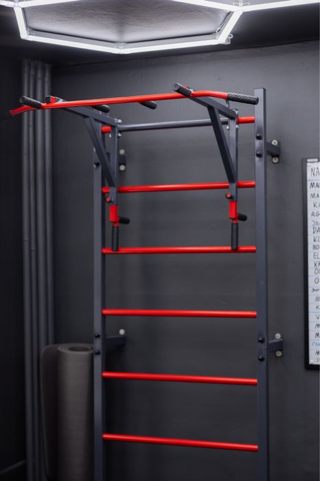 Drabinka 2w1 drążek i poręcze do dipów