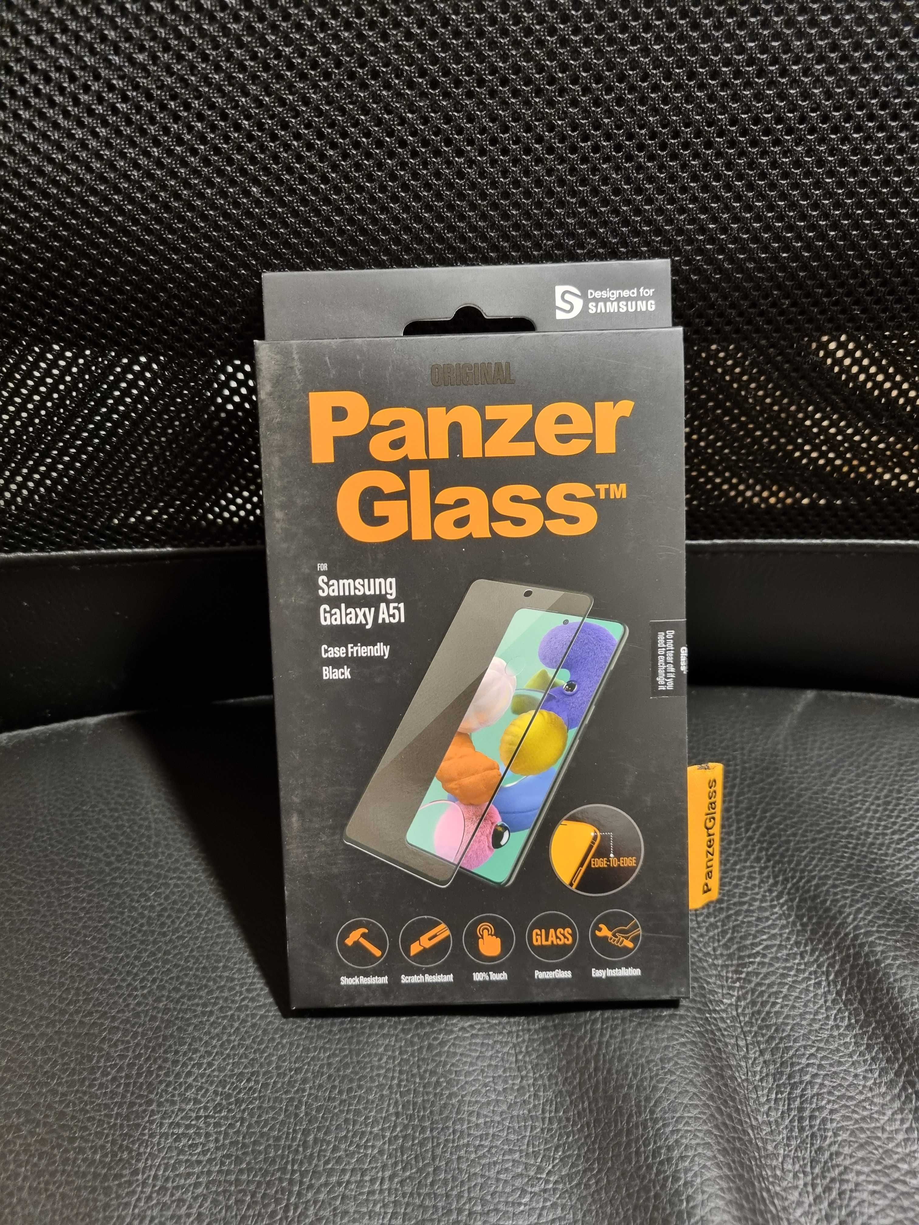 PanzerGlass Szkło hartowane do Samsung Galaxy A51 Case Friendly Black