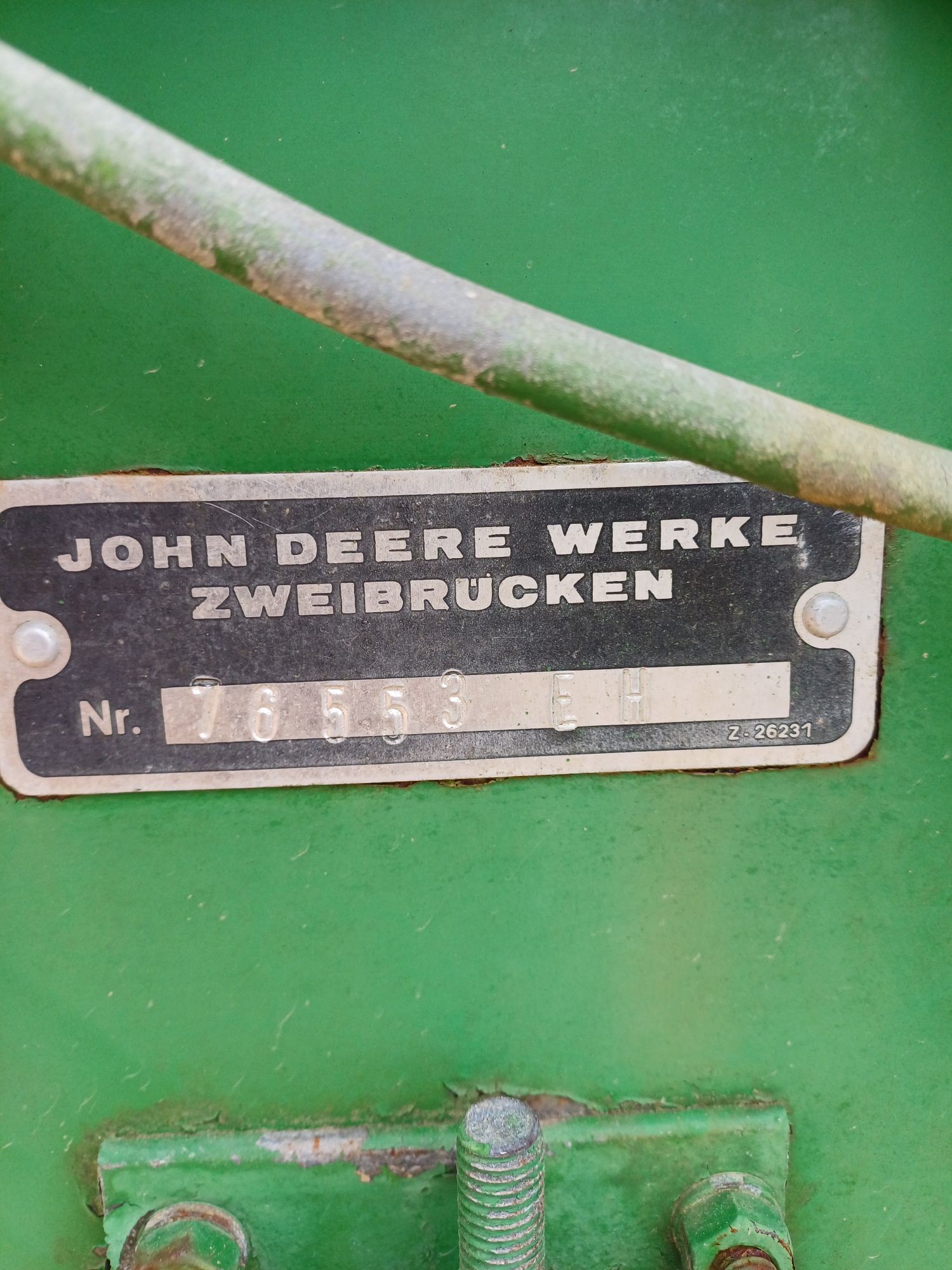 Pente de corte de ceifeira John Deere