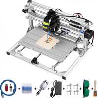 Kit de Roteador CNC de 3 Eixos 3018 com Laser 5500mW