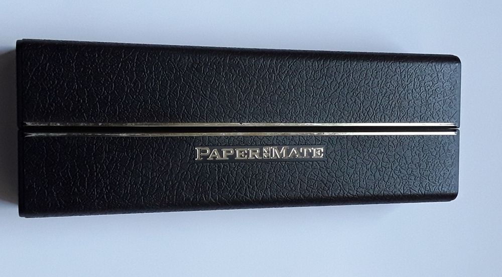 Conjunto vintage caneta esferográfica e lapiseira Paper Mate