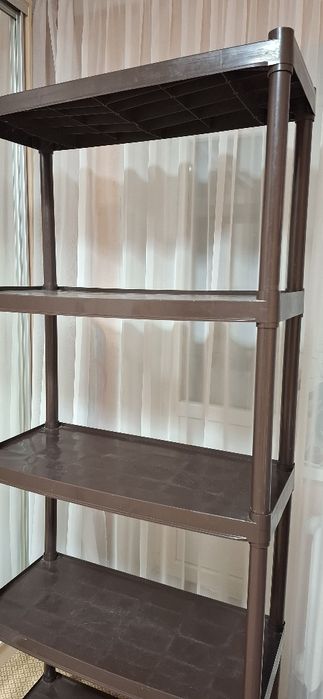 Стелаж полиця пластиковий 1800x370x820 мм