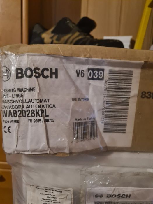 Пральна машина Bosch wab2028kpl Нова