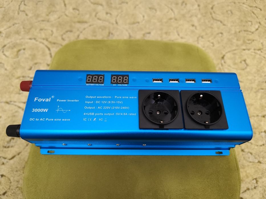 Інвертор FOVAL 3000W
