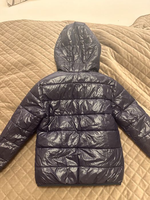 Dwustronna kurtka zimowa dla chłopca r.122