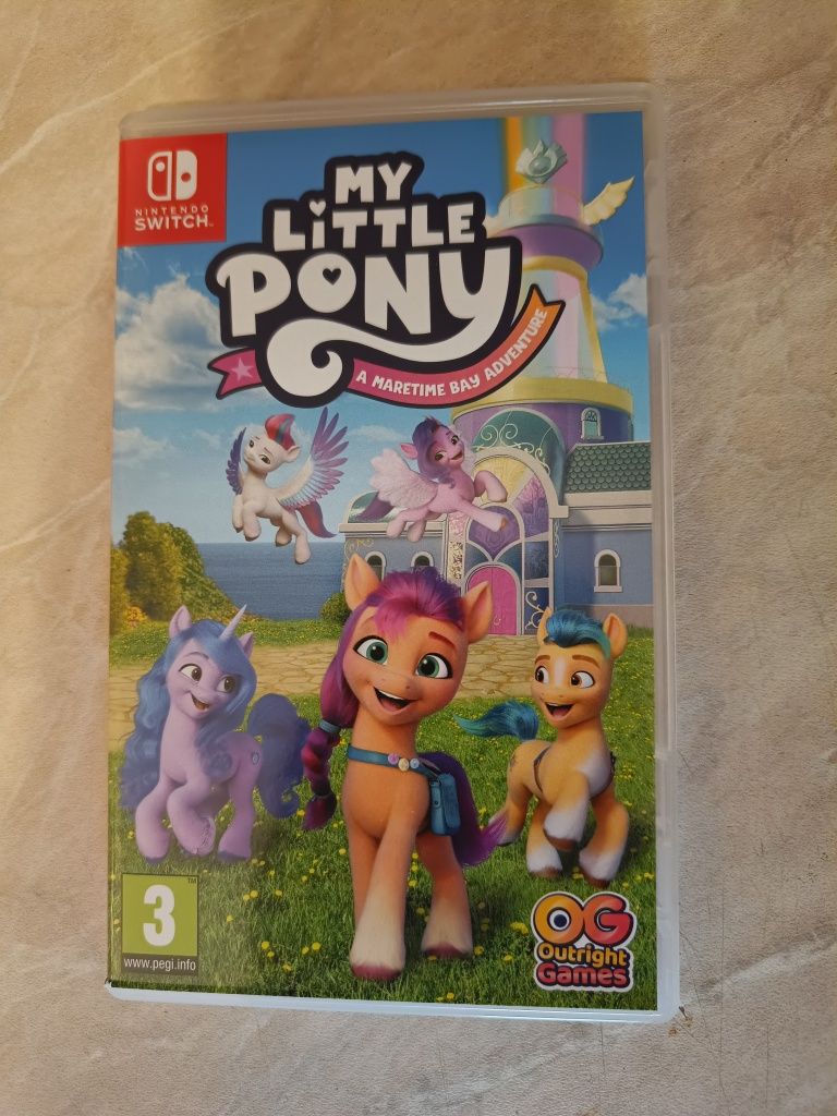 Mario kart 8 deluxe oraz my little pony Nintendo Switch