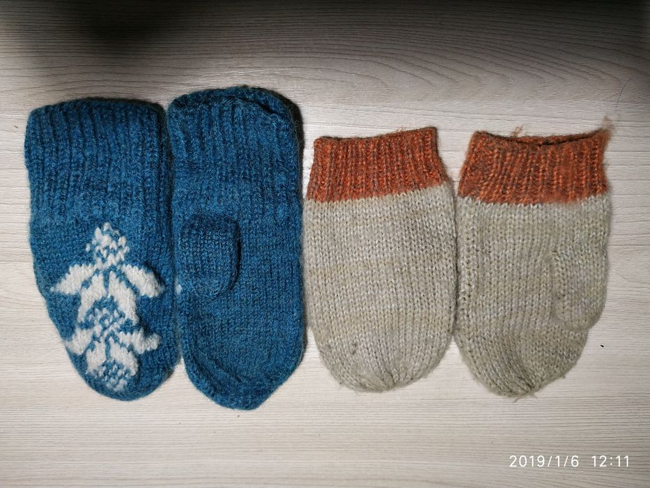 Рукавицы, перчатки от 2 лет