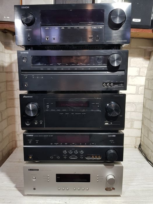 Розпродаж! Ресивери Yamaha, Luxman, Denon, Pioneer, Onkyo б/у