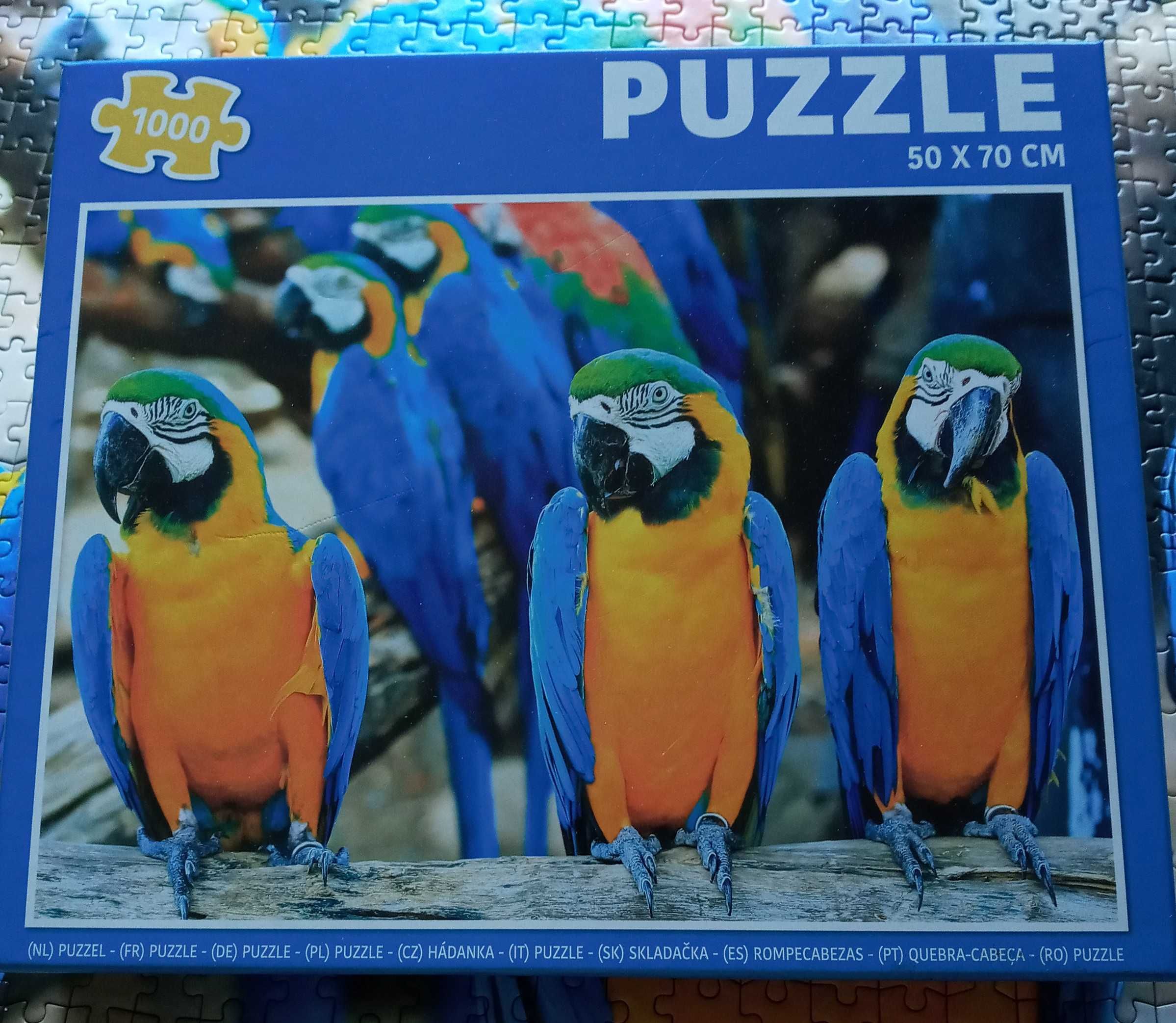 Puzzle 1000 papugi