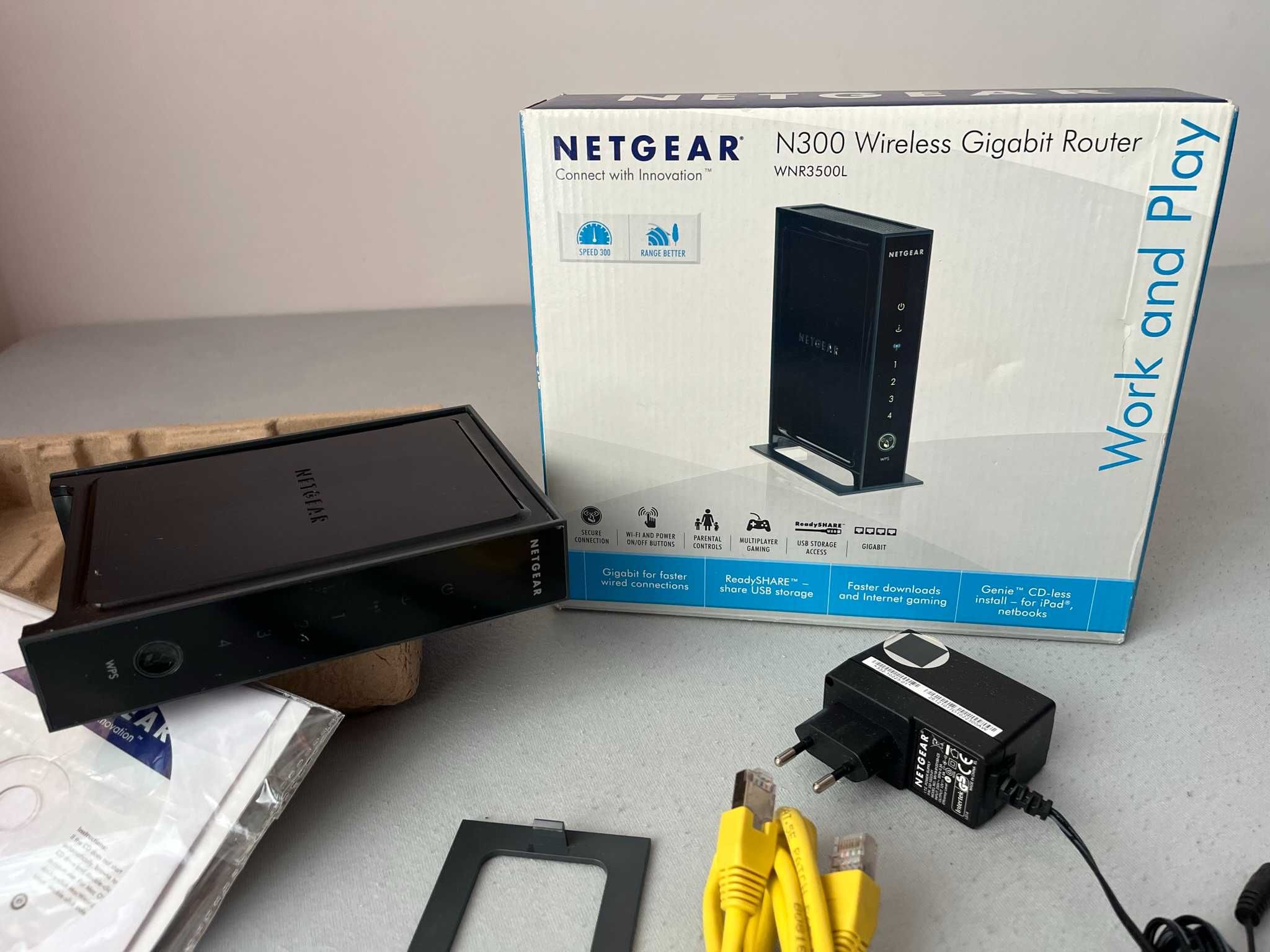 router WNR3500L netgear N300 Wireless Gigabit