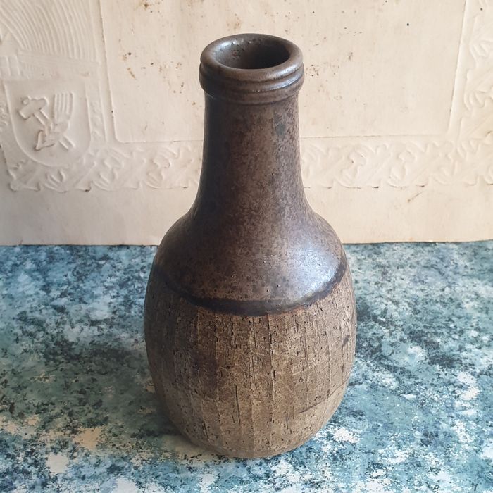 Klase Höganäs, Table Lamp, Glazed Stoneware, Sweden, 1950s