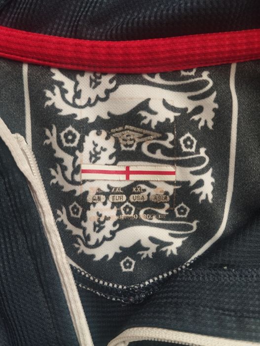 Reprezentacja Angii -oryginalna koszulka Retro (Umbro) Rarytas