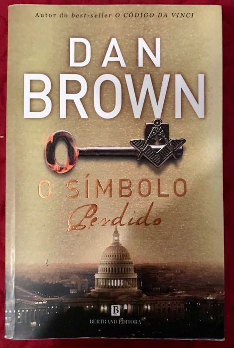 Livro "O símbolo perdido" de Dan Brown