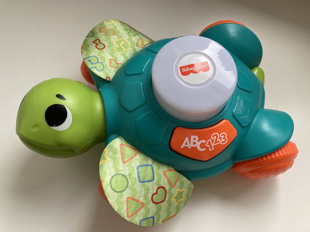 Interaktywna zabawka dla niemowląt Fisher Price żółw