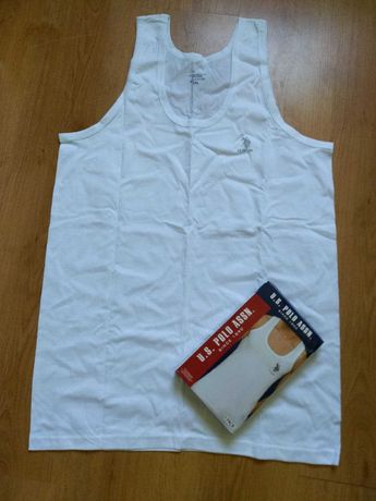 Koszulka podkoszulka U.S. POLO ASSEN kolor biały rozm. XL