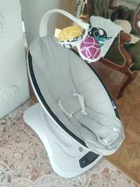 4moms Leżaczek Huśtawka mamaRoo 5.0 Classic Grey stan bardzo dobry