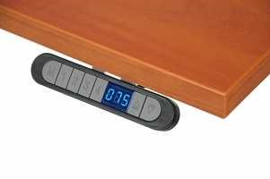 Stelaż elektryczny do biurka, regulacja wysokości, biały kolor