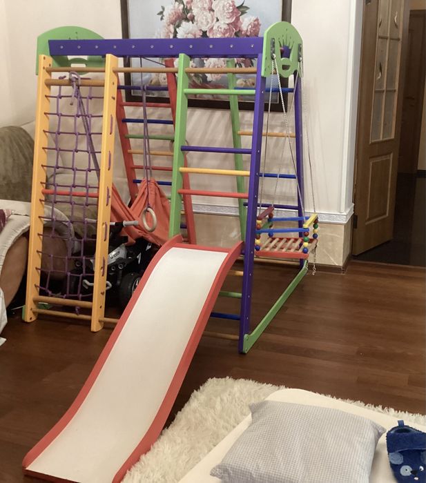 Дерев‘яний дитячий майданчик Логіка спорту