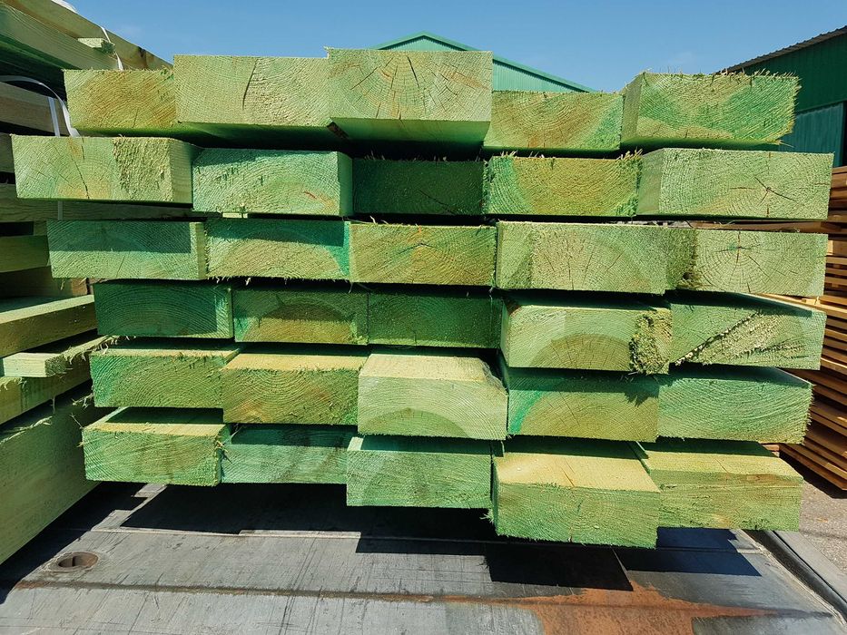 Więźba dachowa impregnowana