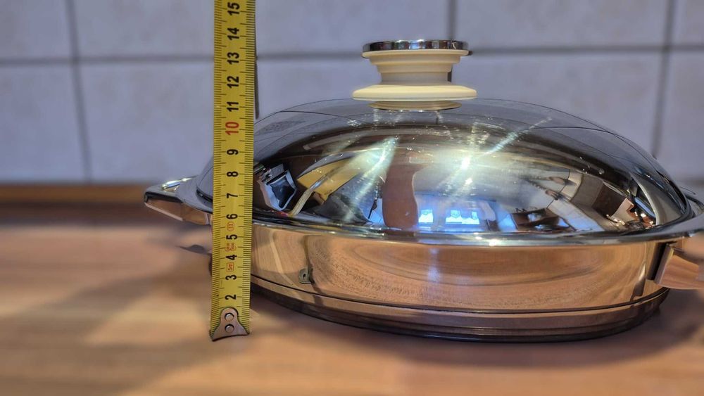 Brytfanna grillowa owalna 3 L Zepter  INDUKCJA