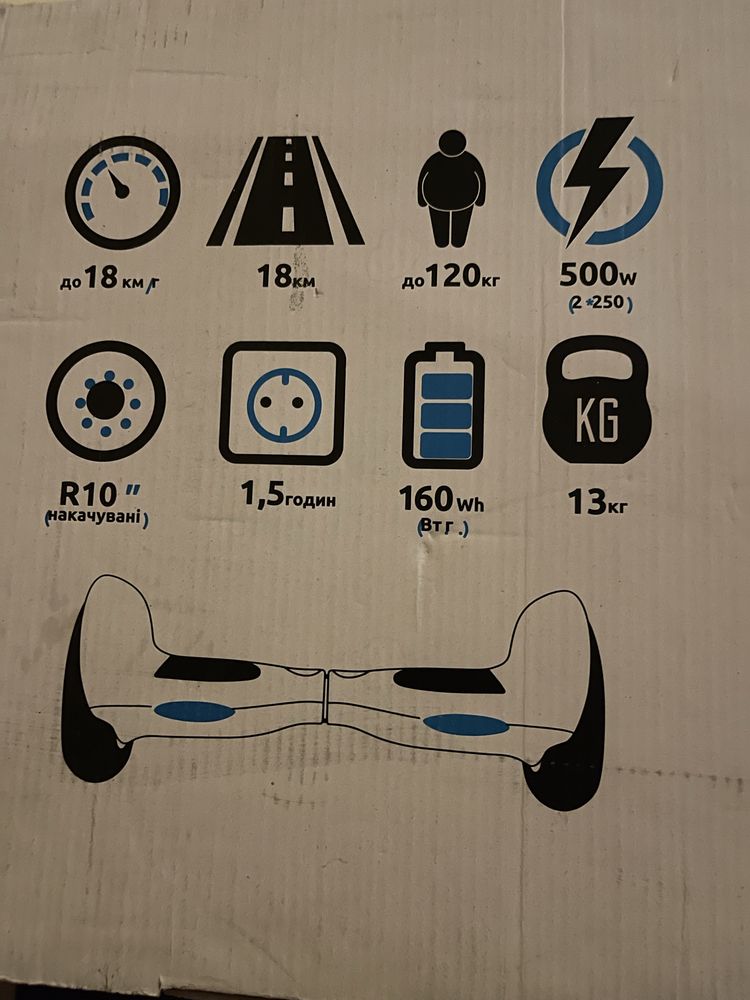 Deskorolka elektryczna duża
