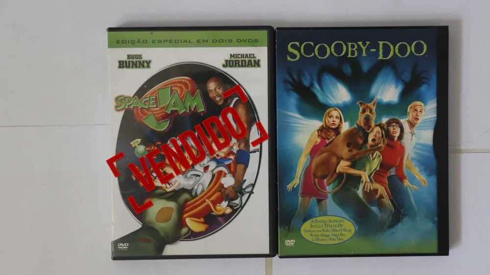 Pack original "Space Jam e SCooby-Doo"