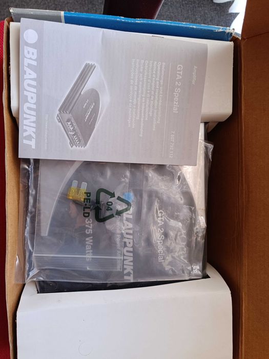 Amplificador de carro Blaupunkt de 375W GTA 2 Special