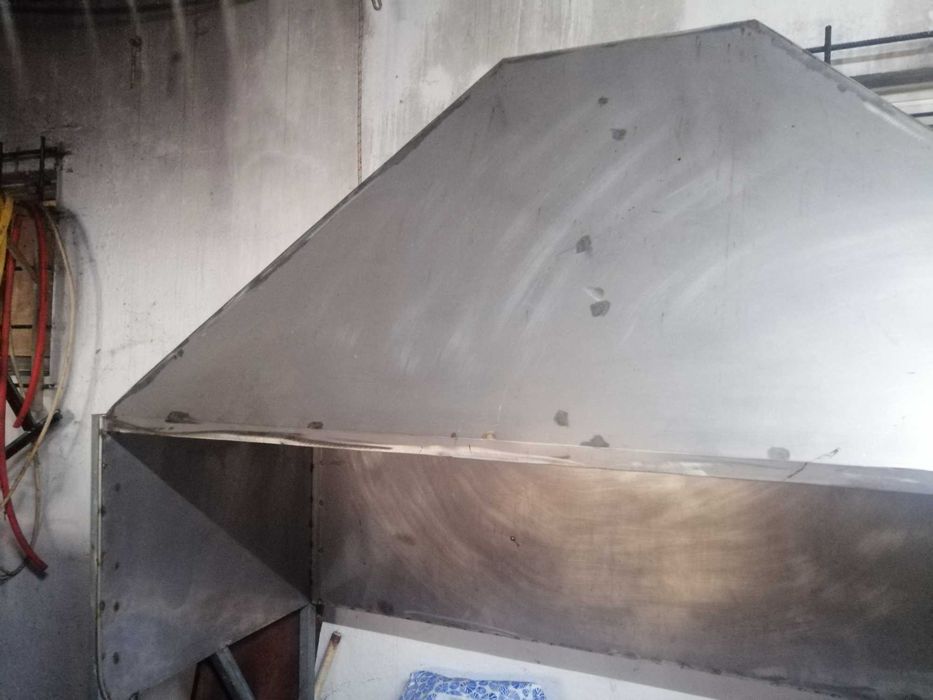 Grelhador e Hotte em inox